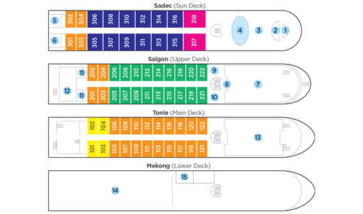 AMADARA deck plan